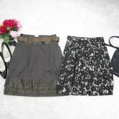 G6749.50*マックスマーラ☆スカート☆2点セット☆まとめ売り☆36