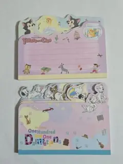 ディズニー メモ帳　2点セット