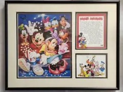 ☆未開封品☆ ミッキーマウス復刻複製原画付きA3アクリルフレーム 絵本 