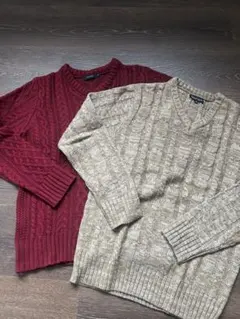 セーター　2枚セット売り　美品　お得