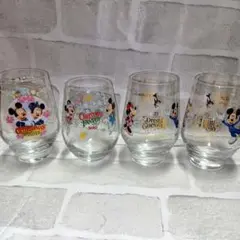 ミラコスタ　グラス　４個　クリスマス　他　まとめ売り　ディズニーリゾート