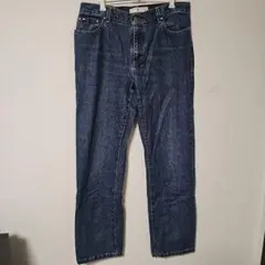 ​【90s古着】トミーヒルフィガー デニムパンツ ジーンズ フラッグロゴ 縦落ちのサムネイル
