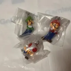 スーパーマリオ めじるしアクセサリー ルイージ マリオ キノピオガチャ