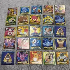 ポケモンシール 25枚セット まとめ売り　ポッチャマ　ライチュウ