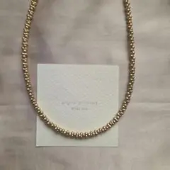 mini poko gold necklace