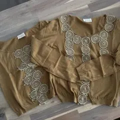 ハロッズ　 アンサンブル　ニット