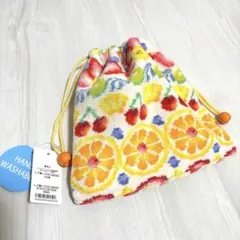 フェイラー ハッピーオムライス マチ付き巾着アプリコット | Mercari