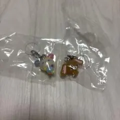 サンリオキャラクターズ　ゆるっとめじるしアクセサリー ウサハナ くろうさ