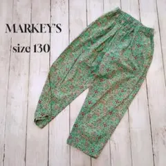MARKEY'S A BOND マーキーズ 花柄イージーパンツ
