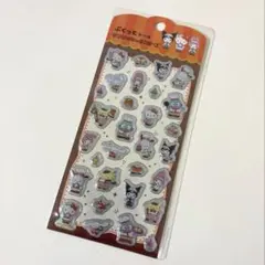 新品未使用未開封　ぷくっとシール　サンリオキャラクターズ　喫茶サンリオ2号店