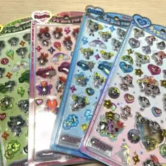 4枚セットうるちゅる ポップシール パワーパフガールズ