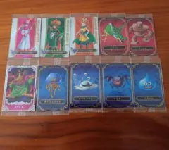 ドラクエ　ウエハース　〜ロト三部作〜　メタリックプラカードセット⑤