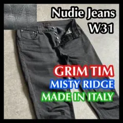 nudie jeans GRIM TIM 31 MISTY RIDGE グレー