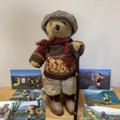 テディベア LAKELAND BEARS ぬいぐるみ &ポストカードセット