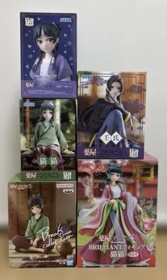 超メルカリ市期間限定値下げ【薬屋のひとりごと】フィギュア✨5種セット✨まとめ売り