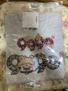 画像追加 新品 9090×ちいかわ コラボ Tシャツ グレー モモンガ Sサイズ