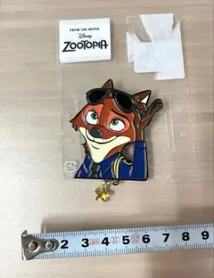 ニック　ズートピア ブローチ　ディズニー
