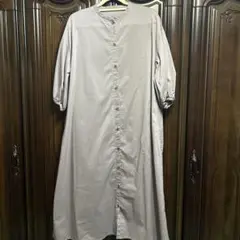 無印良品　ロングワンピース
