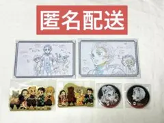 鬼滅の刃 ダイニング 煉獄杏寿郎 缶バッジ ステッカー ポストカードセット