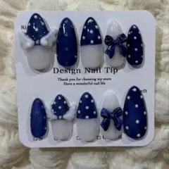 【No.28】ガーリー　秋ネイル　ドット　ウィッシュコア　星