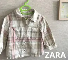 ZARA 12-18M 86 チェックシャツ　アウター
