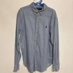 Ralph Lauren 長袖シャツ M(12/14) チェック柄　160
