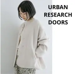 URBAN RESEARCH DOORS キルトノーカラージャケット