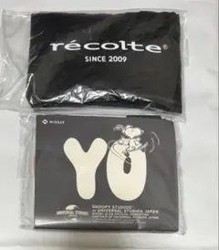 レコルト オリジナルエコバッグ と　ニッセイ　スヌーピーエコバック　２個セット