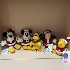 東京ディズニーランド 　クリスマス　レトロぬいばセット