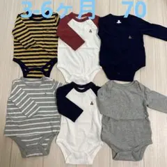 GAP baby 3-6months ロンT 長袖　ロンパース　3-6ヶ月　70