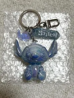 上海ディズニー ブラインドボックス スティッチ キーホルダー 水色のサムネイル