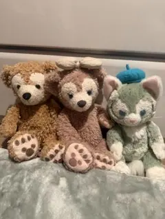 ダッフィー シェリーメイ ジェラトーニ ぬいぐるみセット