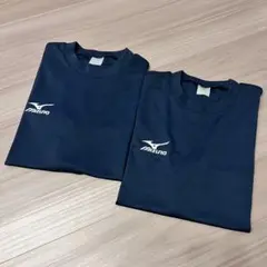 【極美品✨】 MIZUNO ミズノ Tシャツ スポーツ 運動 ネイビー ジム