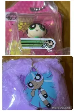 パワーパフガールズ　ふわふわハートチャームブリス　バターカップガチャ