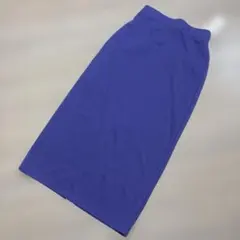 新品.タグ付.Discoat.カラーロングスカート.L.ストレッチ素材.伸縮性有