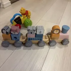 ポーラービートレイン、くまのプーさんおててでブーブーセット