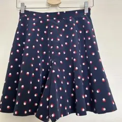 To b. by agnes b. ドットショートパンツ ネイビー ポルカドットのサムネイル