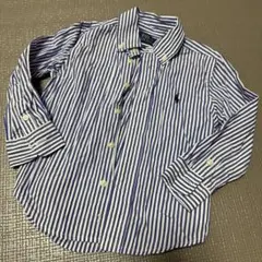 ラルフローレン　長袖ストライプシャツ　2T/90cm