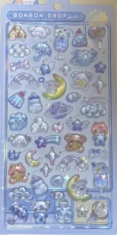 【正規品】ボンボンドロップシール【わんわんボンボン】