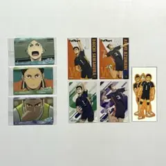 ハイキュー 烏野 ウエハース5 クリアカード