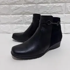 【美品】防水ショートブーツ　22.5 - 23　ホーキンススポーツ　ブリリアント