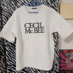 CECIL Mc BEE 半袖Tシャツ ホワイト