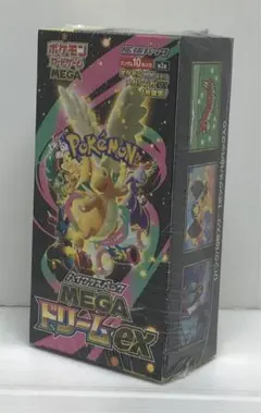 【新品未開封品】ポケモンカードMEGA ドリームex シュリンク付①BOX②