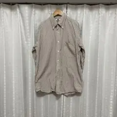 UNIQLO Uストライプ ボタンダウンシャツ