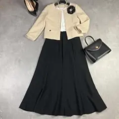 グリーンレーベルリラクシング他 セレモニースーツ L ママスーツ 卒業式 入学式