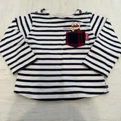 アンパンマン キッズコレクション ボーダー　ロンT 100cm