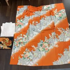 振袖　長襦袢　帯　3点セット　成人式　卒業式　祝い着　着付け練習など