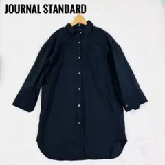 JOURNAL STANDARD 長袖シャツ 5L相当 黒色 大きめ ジャーナルのサムネイル