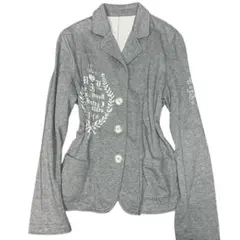 00s archive 平成初期 スウェット ジャケット 英字 グランジ y2k