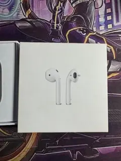 AirPods 純正品 ワイヤレス充電ケース付き　第二世代